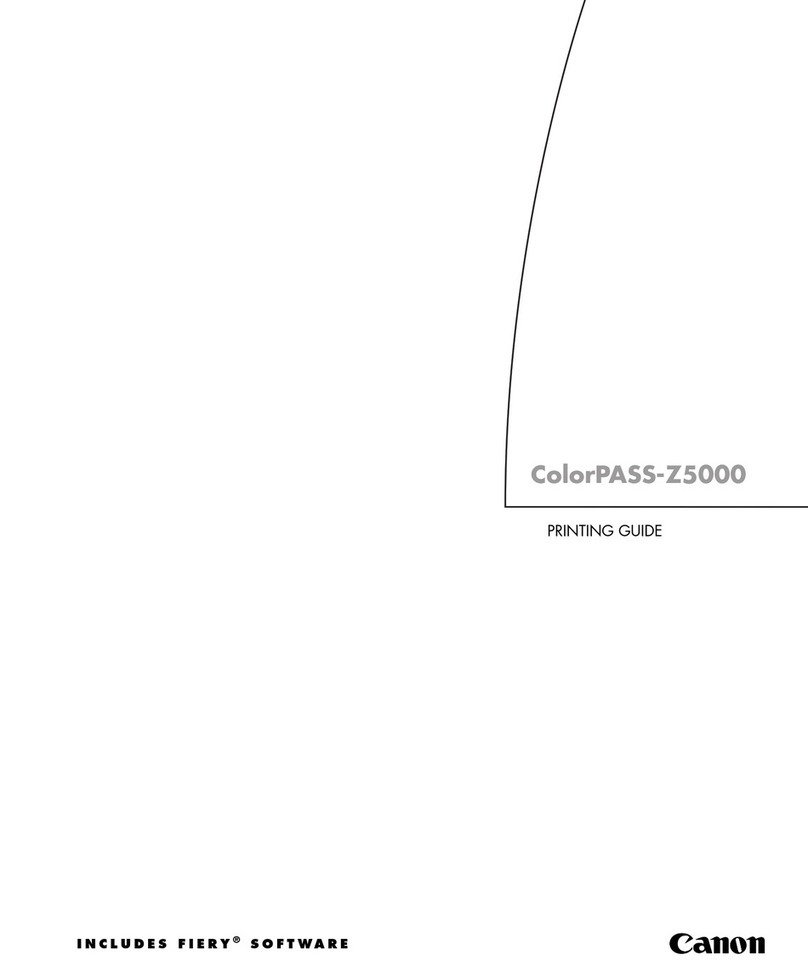 Canon ColorPASS-Z5000 Configuration guide