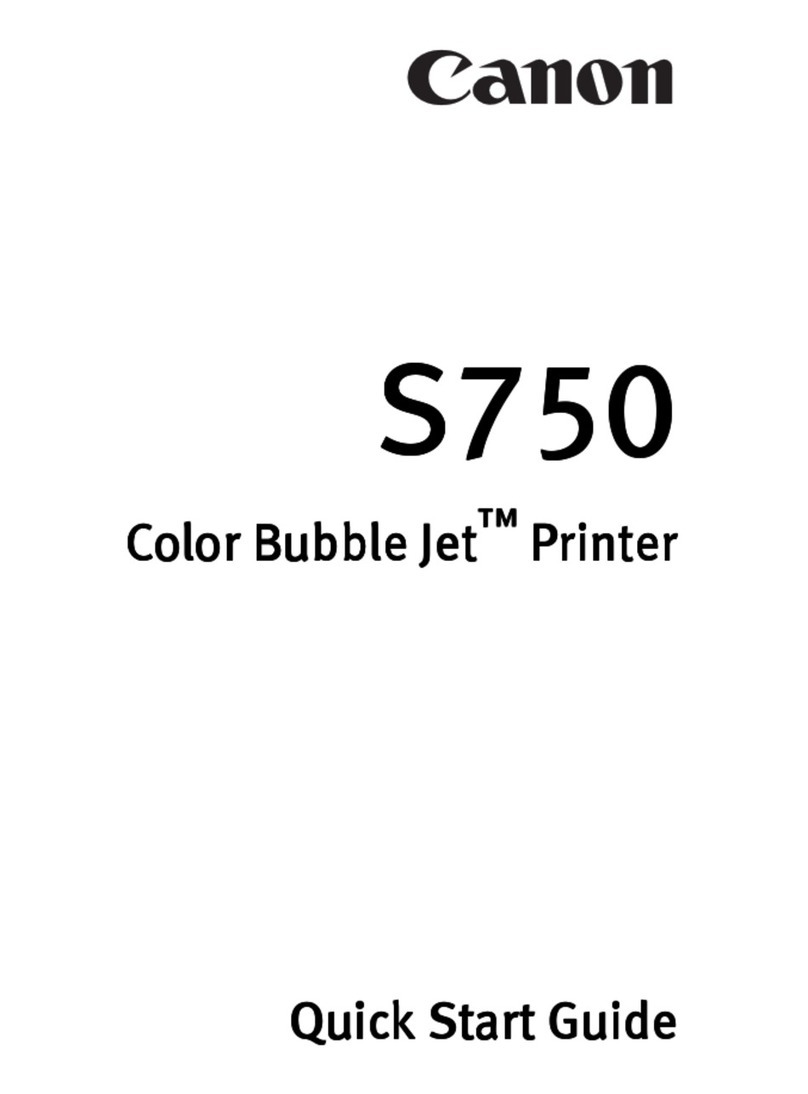 Canon S750 User manual