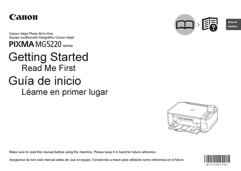 Canon PIXMA MG5220 Series User manual