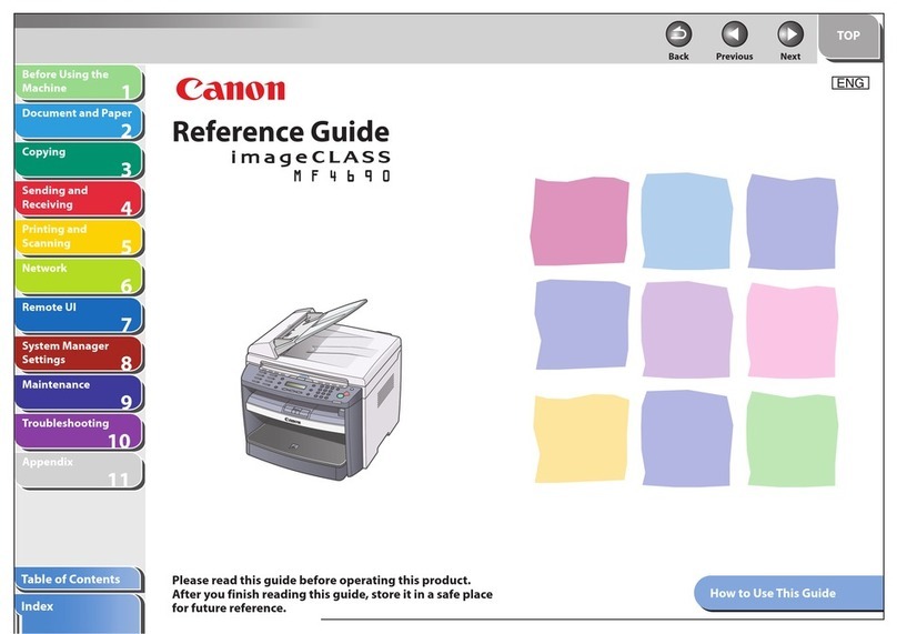 Canon ImageCLASS MF4690 User manual