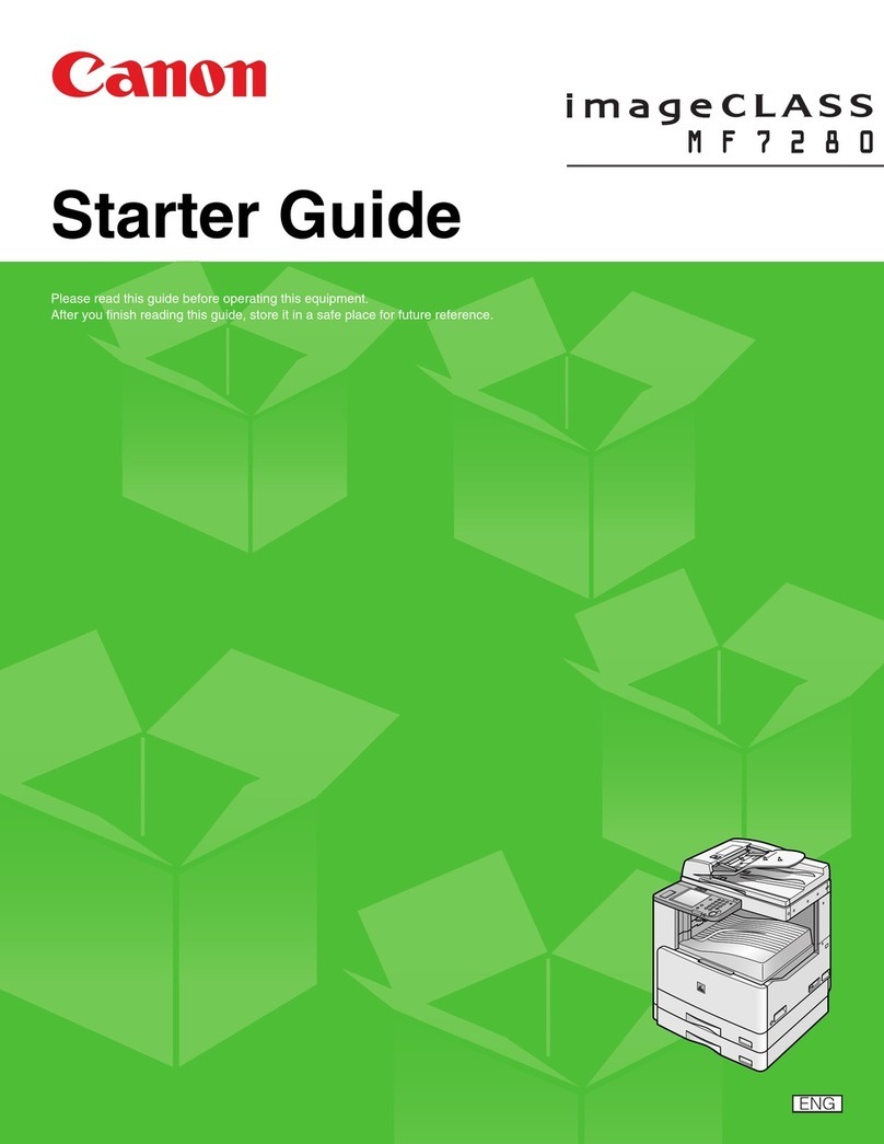 Canon MF7280 - ImageCLASS B/W Laser Safety guide