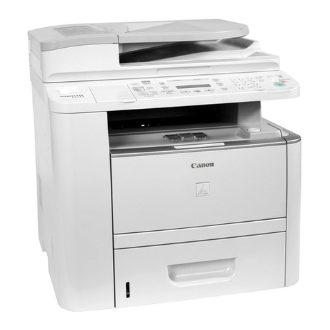 Canon imageCLASS D1120 Assembly instructions
