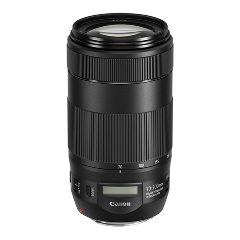 Canon EF 70-300mm f/4.5-5.6 IS USM User manual