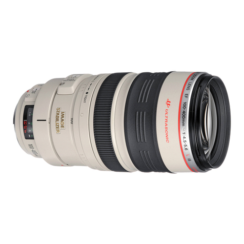 Canon EF 100-400mm f/4.5-5.6L IS USM User manual Canon EF 100-400mm f/4.5-5.6L IS USM User manual