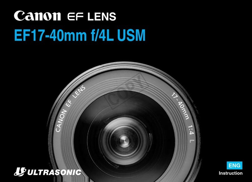 Canon EF 17-40mm f/4L USM User manual