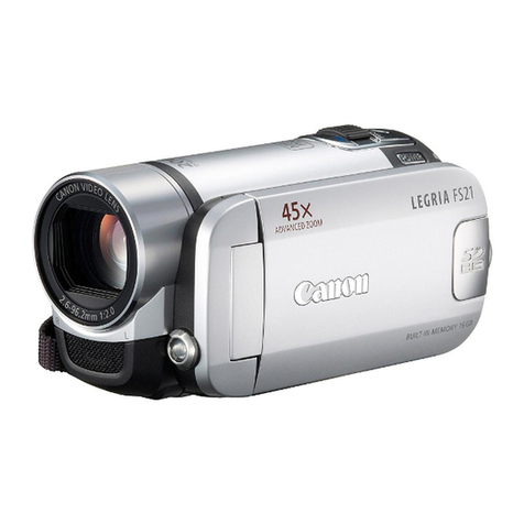 Canon FS20 instruction manual