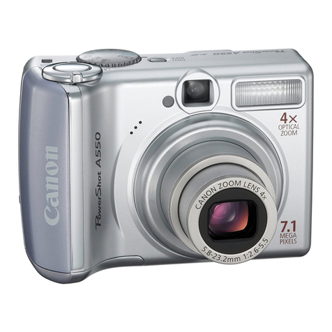 Canon PowerShot A550 User manual