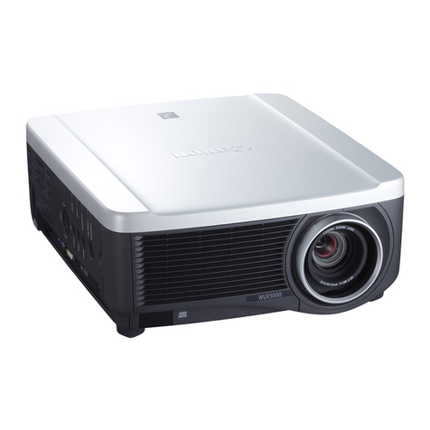 Canon REALiS WUX4000 D user manual
