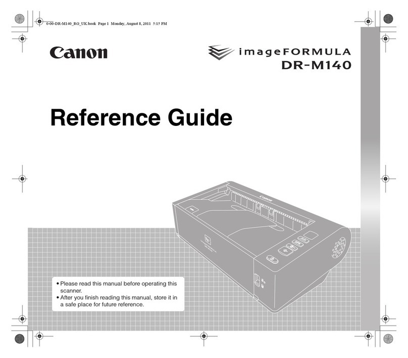 Canon imageFORMULA DR-M140 reference guide