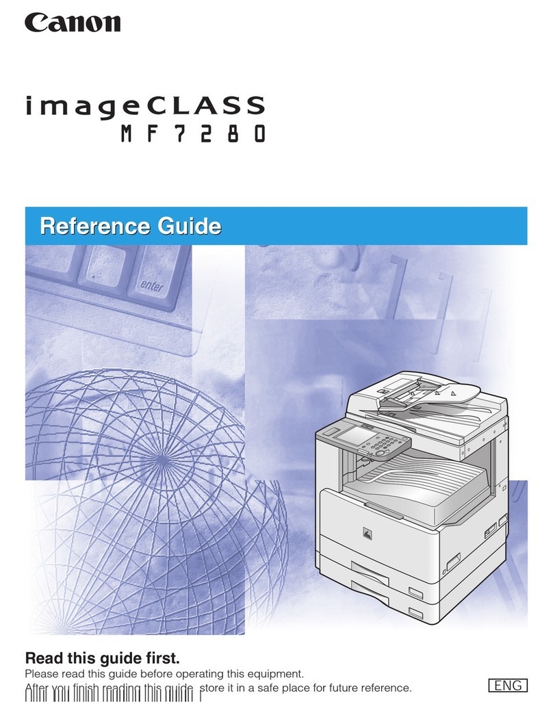 Canon MF7280 - ImageCLASS B/W Laser reference guide