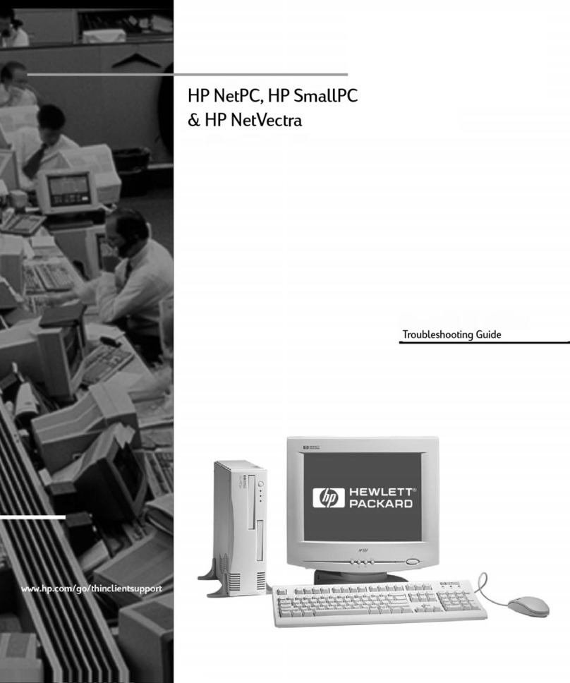 HP Net PC 20 User manual HP Net PC 20 User manual