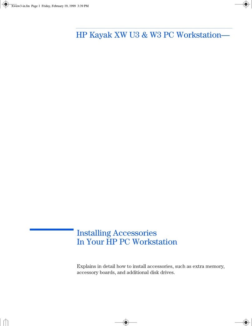 HP Kayak XW U3-W3 installation guide