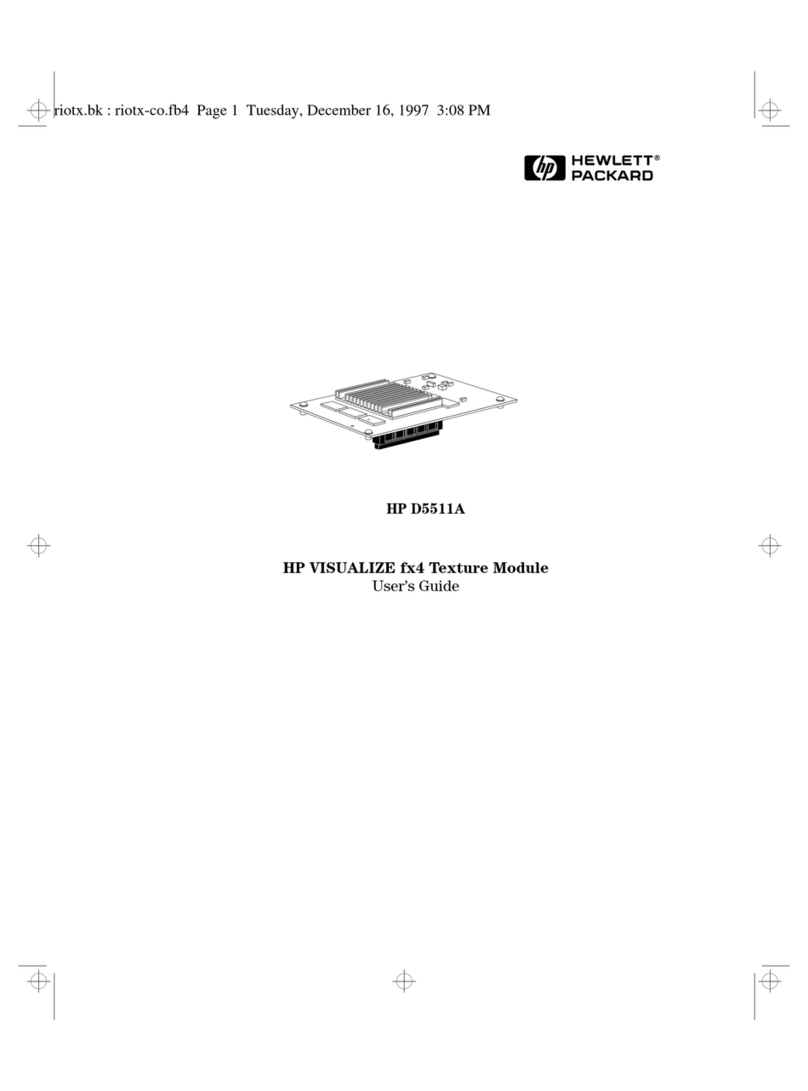 HP Kayak XW U3-W3 User manual