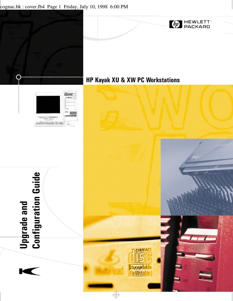 HP Kayak XU04 Manual