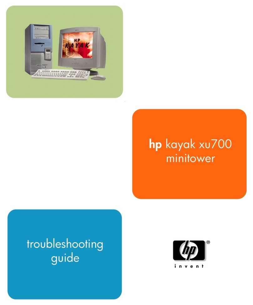 HP Kayak XU700 troubleshooting guide