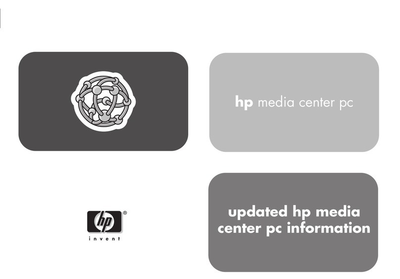 HP Media Center Manual