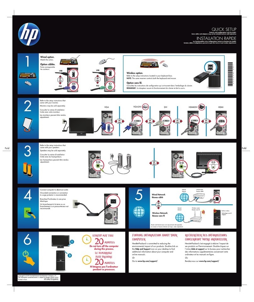 HP Pavilion Elite e9180f User manual