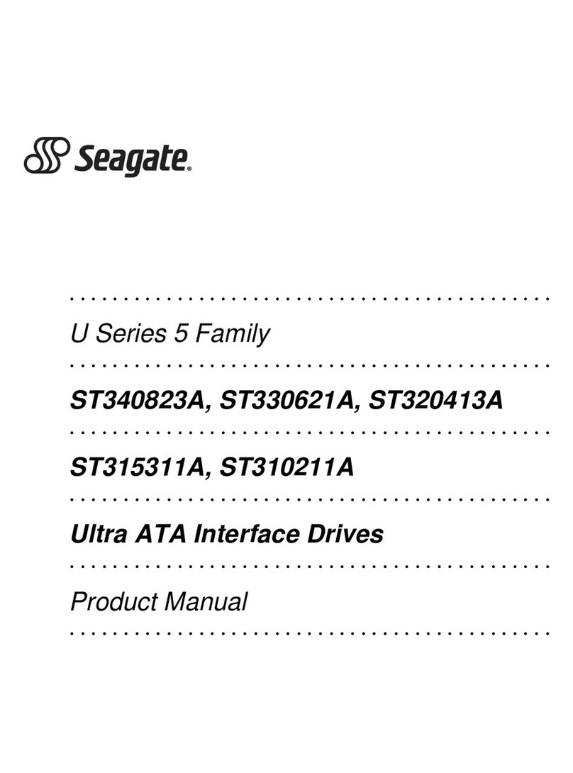 Seagate Pavilion 7700 product manual Seagate Pavilion 7700 product manual