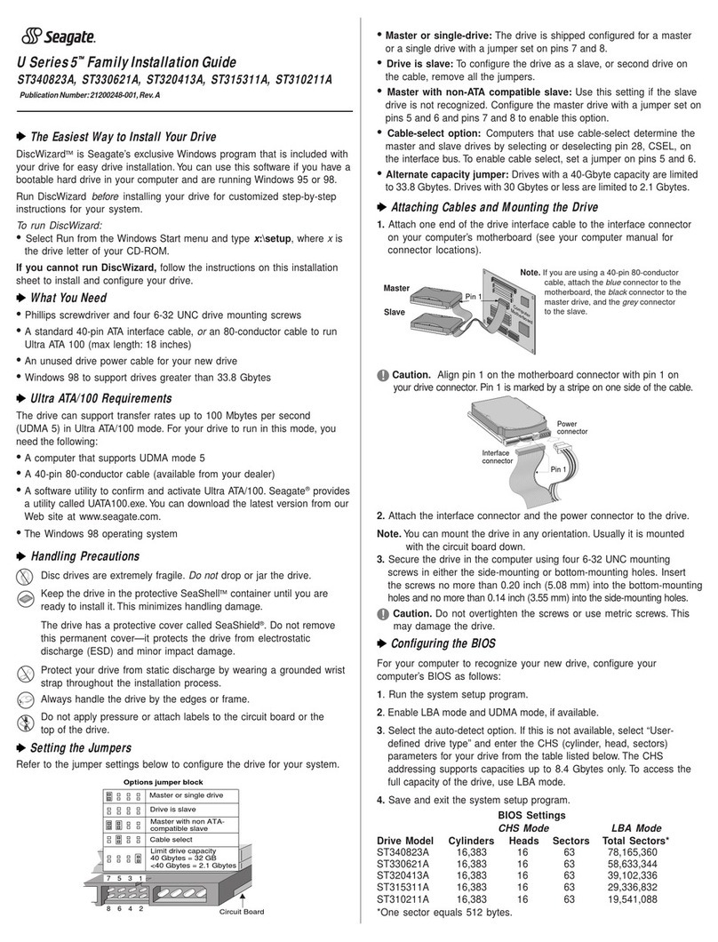 Seagate Pavilion 7700 Manual
