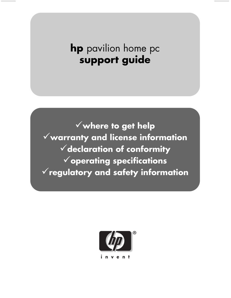 HP Pavilion a120 Support guide