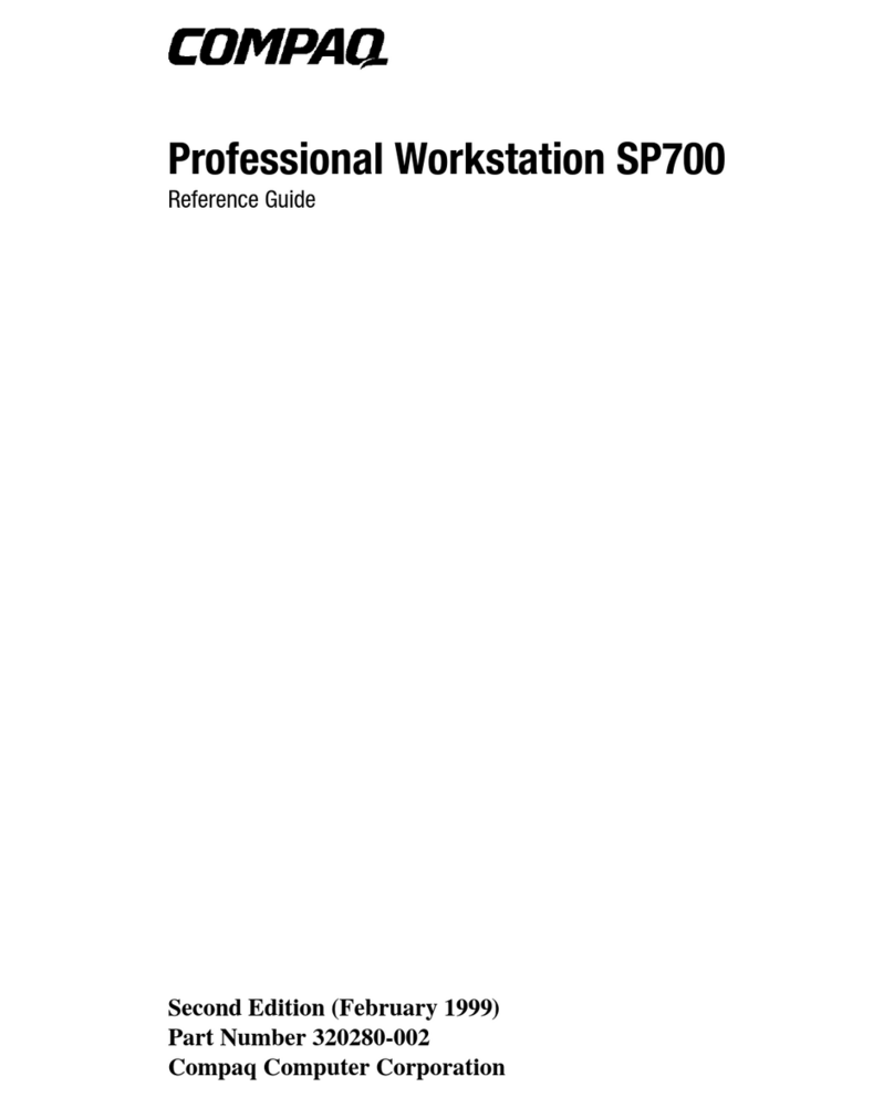 HP Compaq SP700 User manual