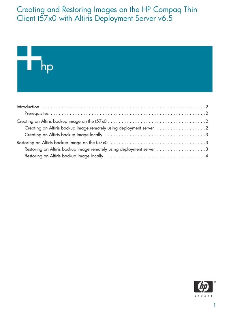 HP T5700 - compaq thin client introduction