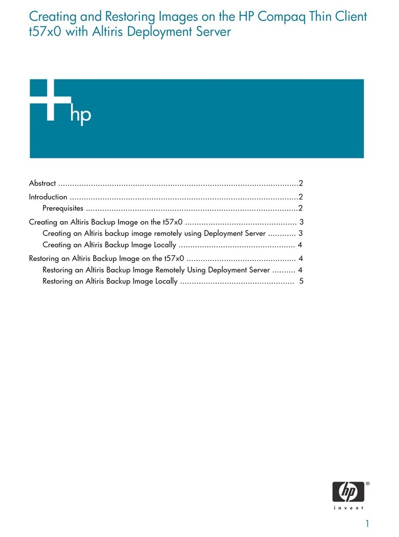 HP T5700 - compaq thin client introduction