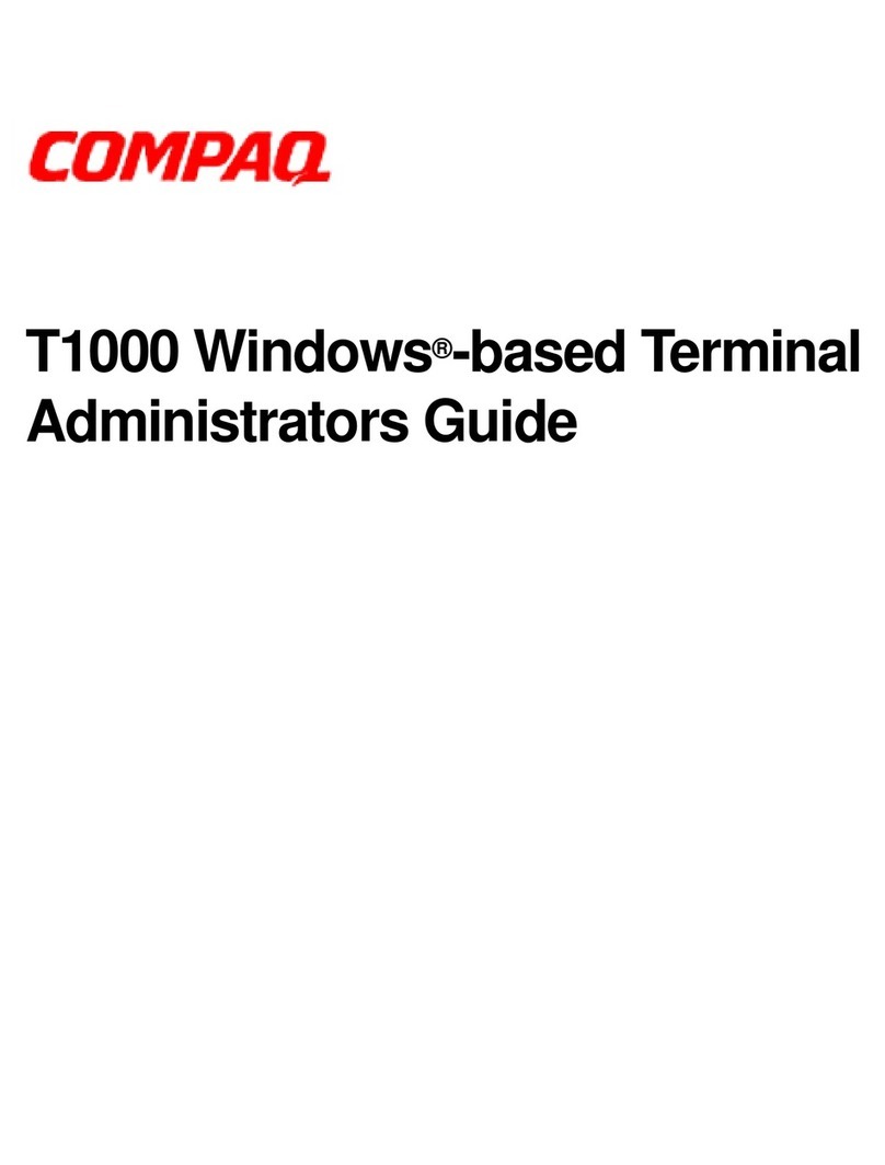 HP T1000 Manual