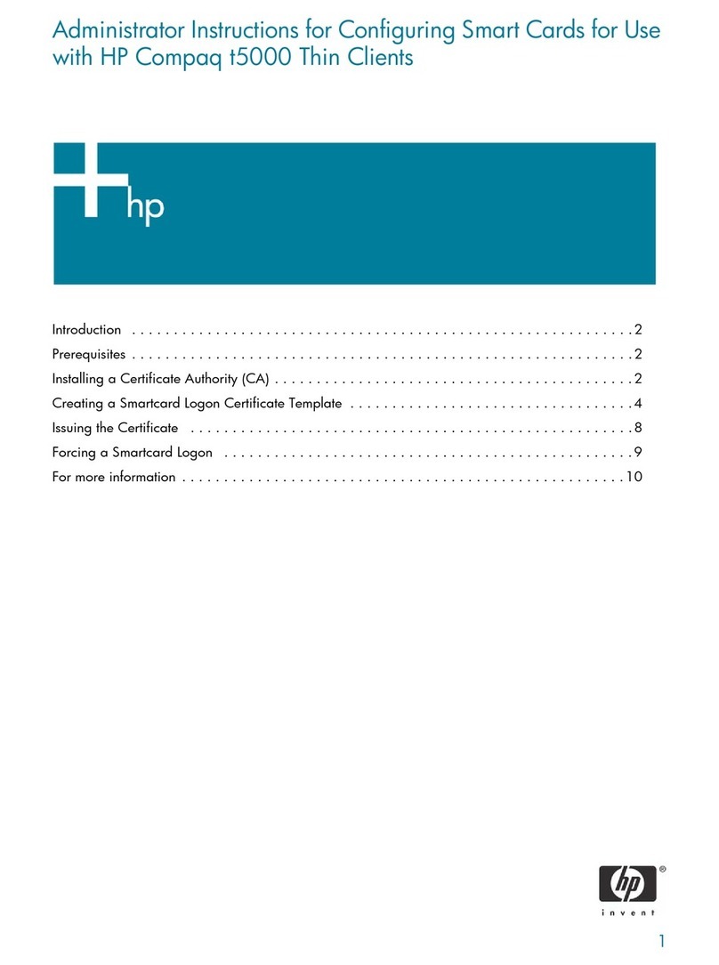 HP T5135 - Compaq Thin Client Manual