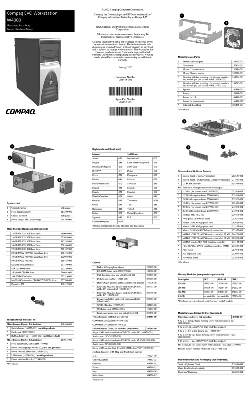 HPP Enterprises Evo w4000 CMT supplementary guide