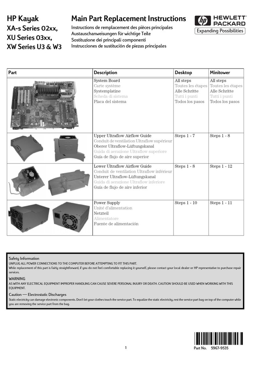 HP Kayak XA-s Series 02 Manual HP Kayak XA-s Series 02 Manual