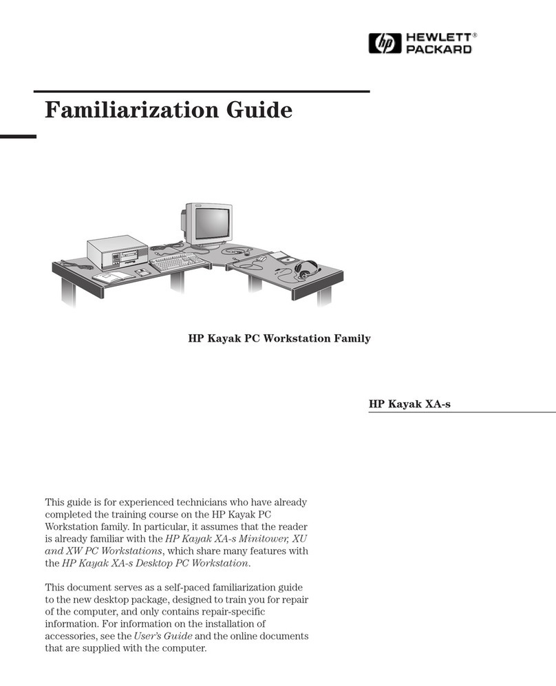 HP Kayak XA-s Series 02 Manual