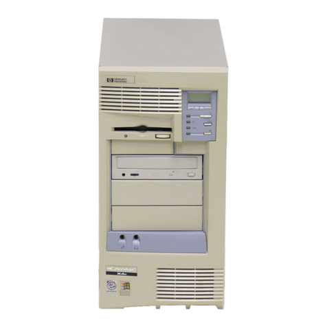 HP Kayak XA-s Series 02 User manual