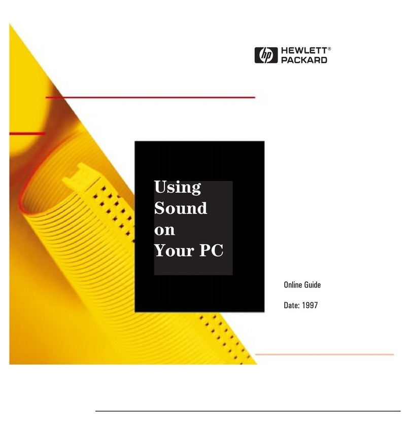 HP Kayak XA User manual