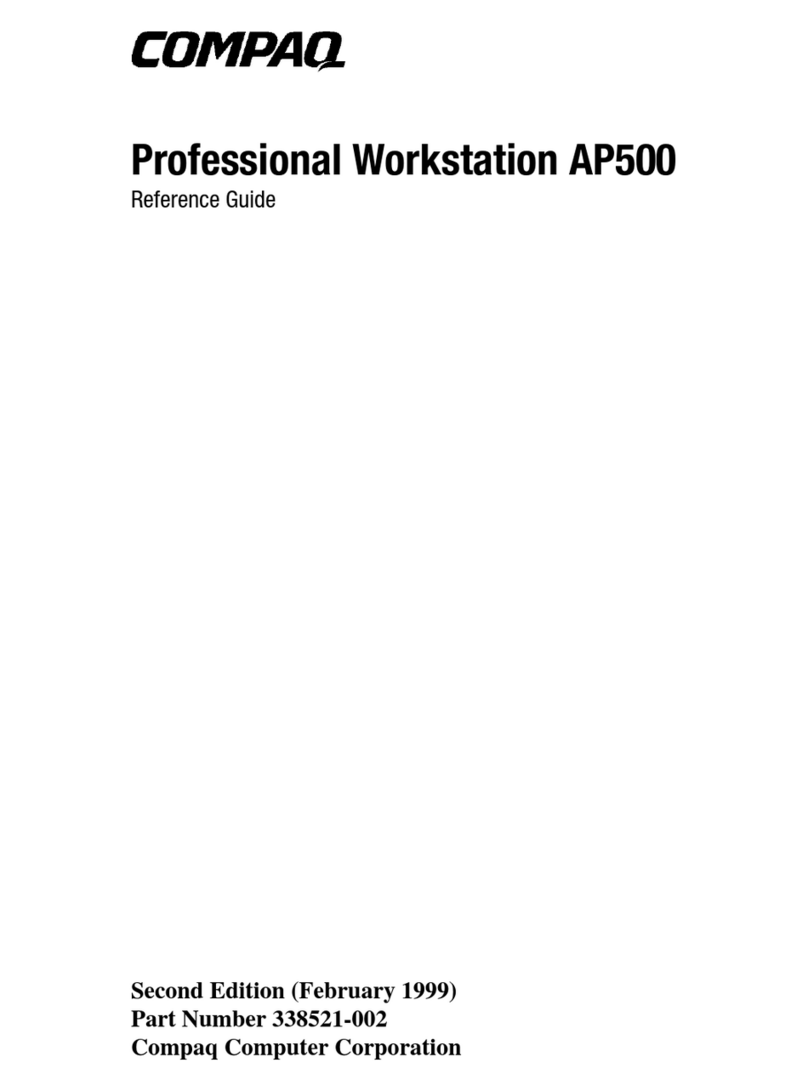Compaq Deskpro AP500 User manual