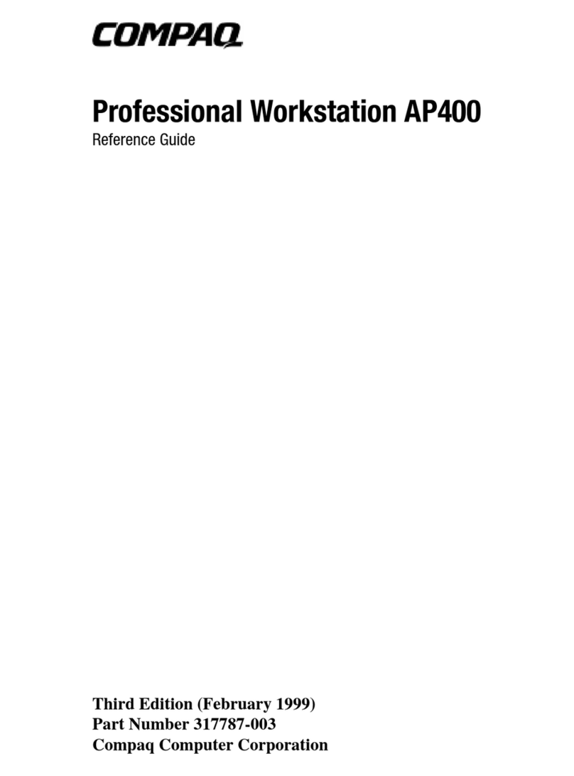 Compaq Deskpro AP400 User manual