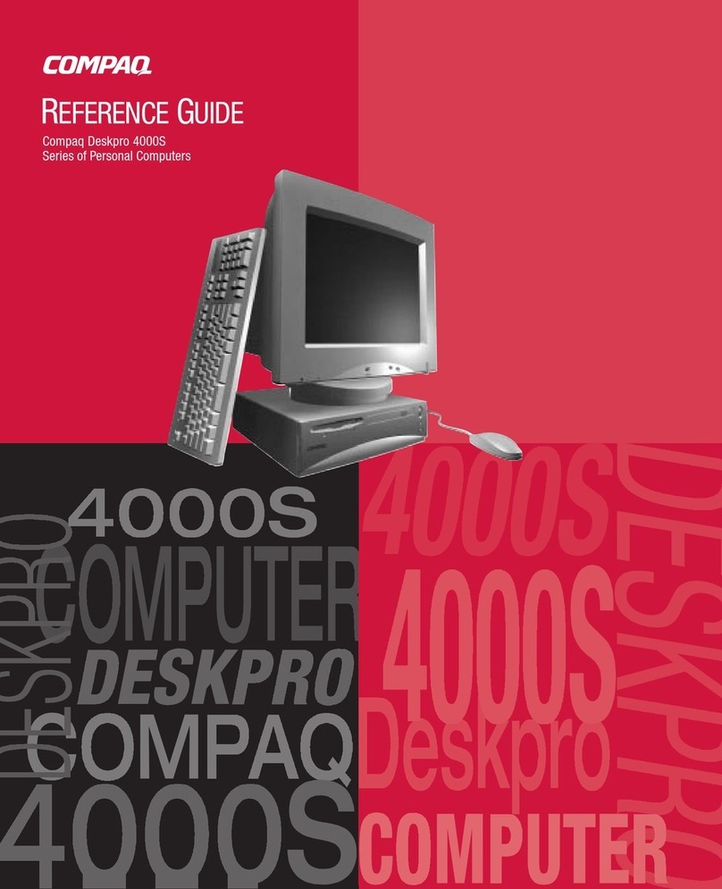 Compaq Deskpro 4000S - Desktop PC User manual