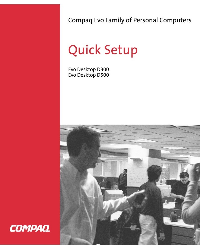 HP D300s - Evo - 128 MB RAM Quick setup