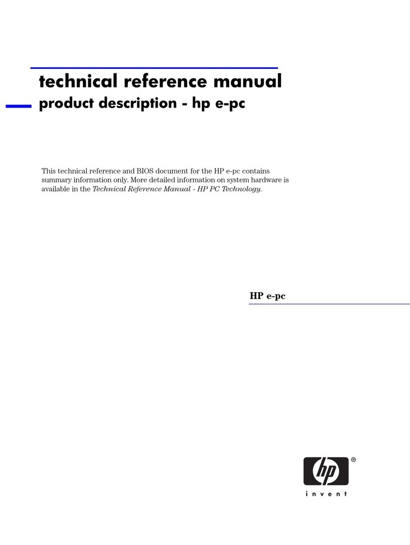 HP E-PC C10 Product manual