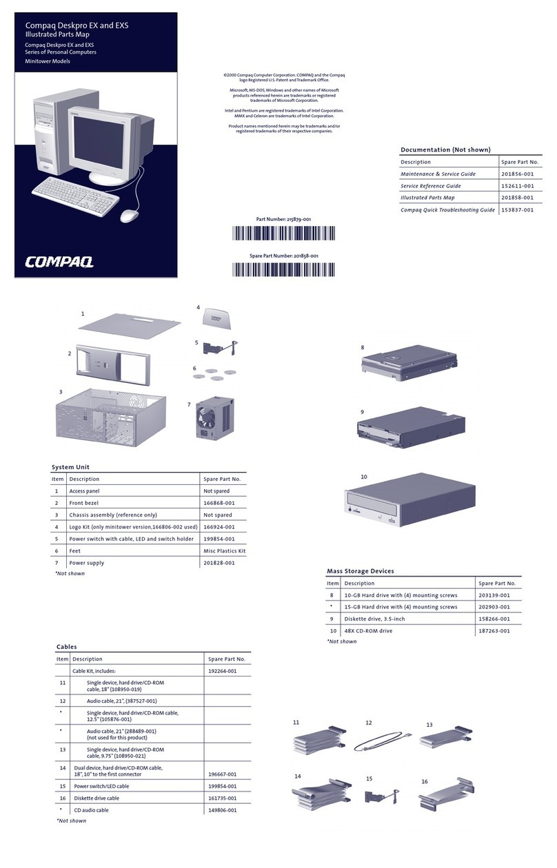 Compaq Deskpro EX Manual