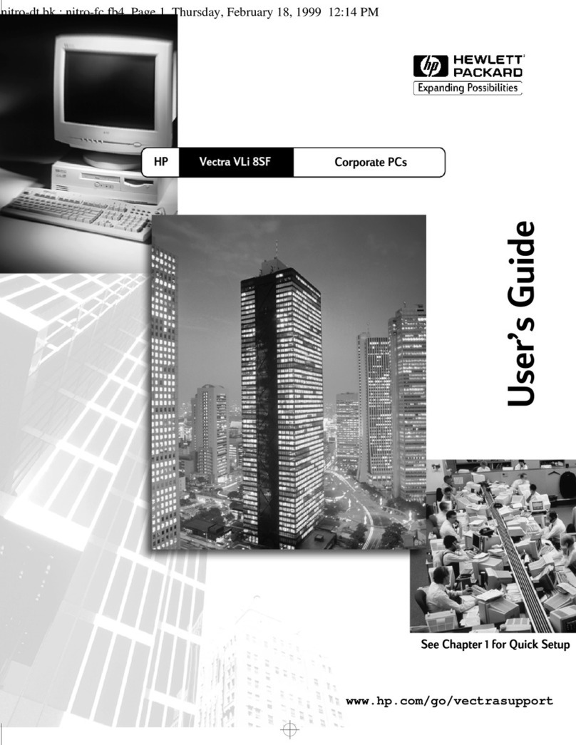 HP Vectra VLi 8SF User manual