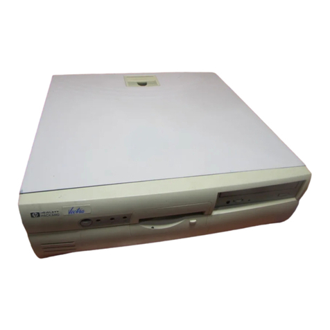 HP VL600 - Vectra - 128 MB RAM Product manual
