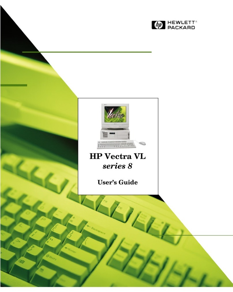 HP Vectra VL6 8 user guide