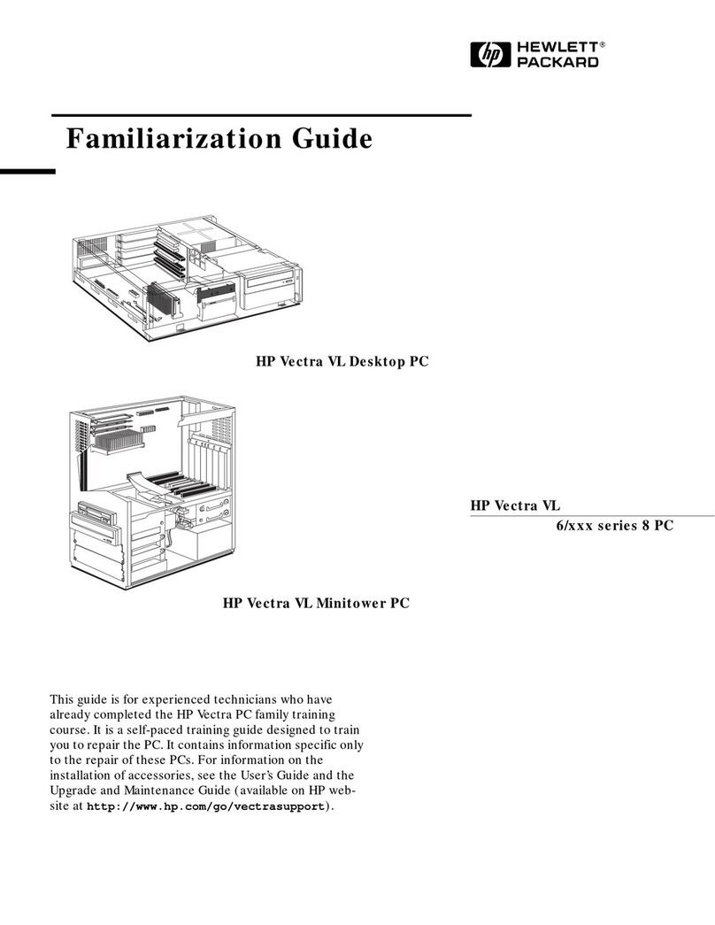 HP Vectra VL6 8 Manual