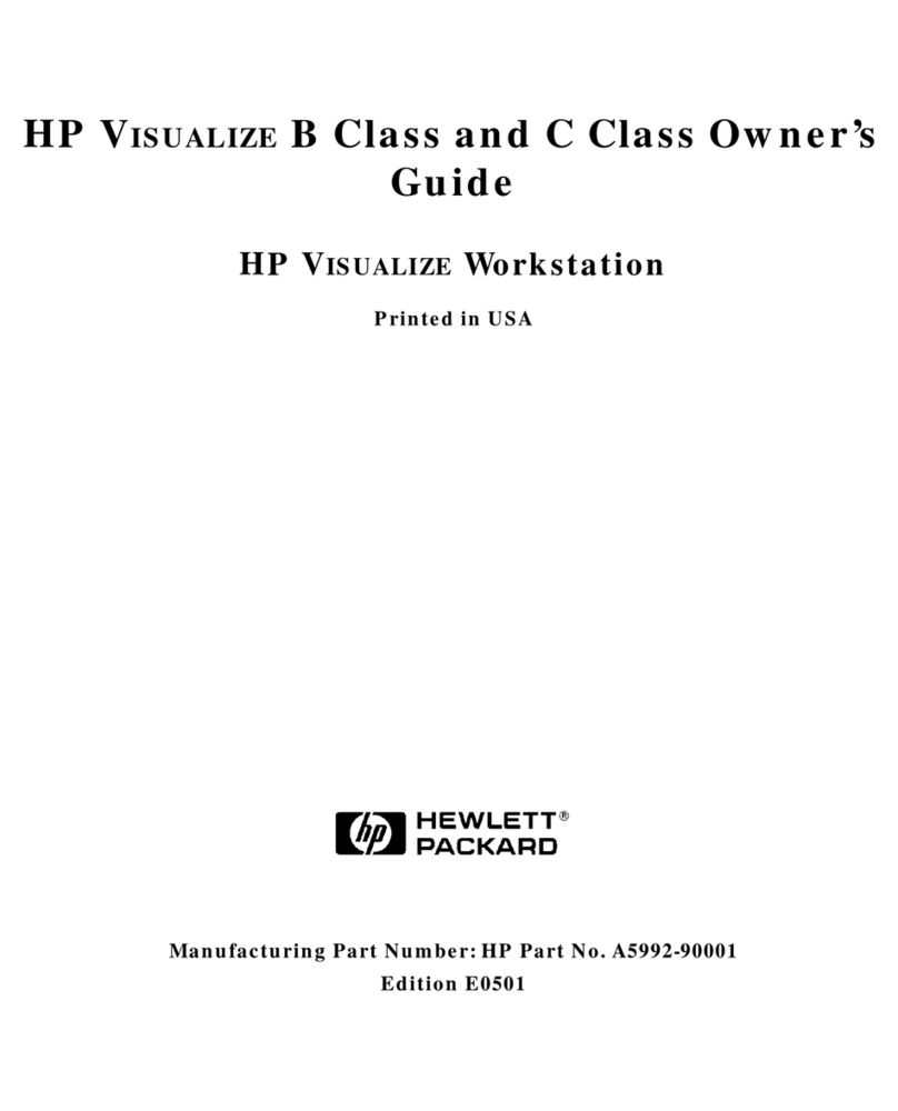 HP Visualize b1000 User manual