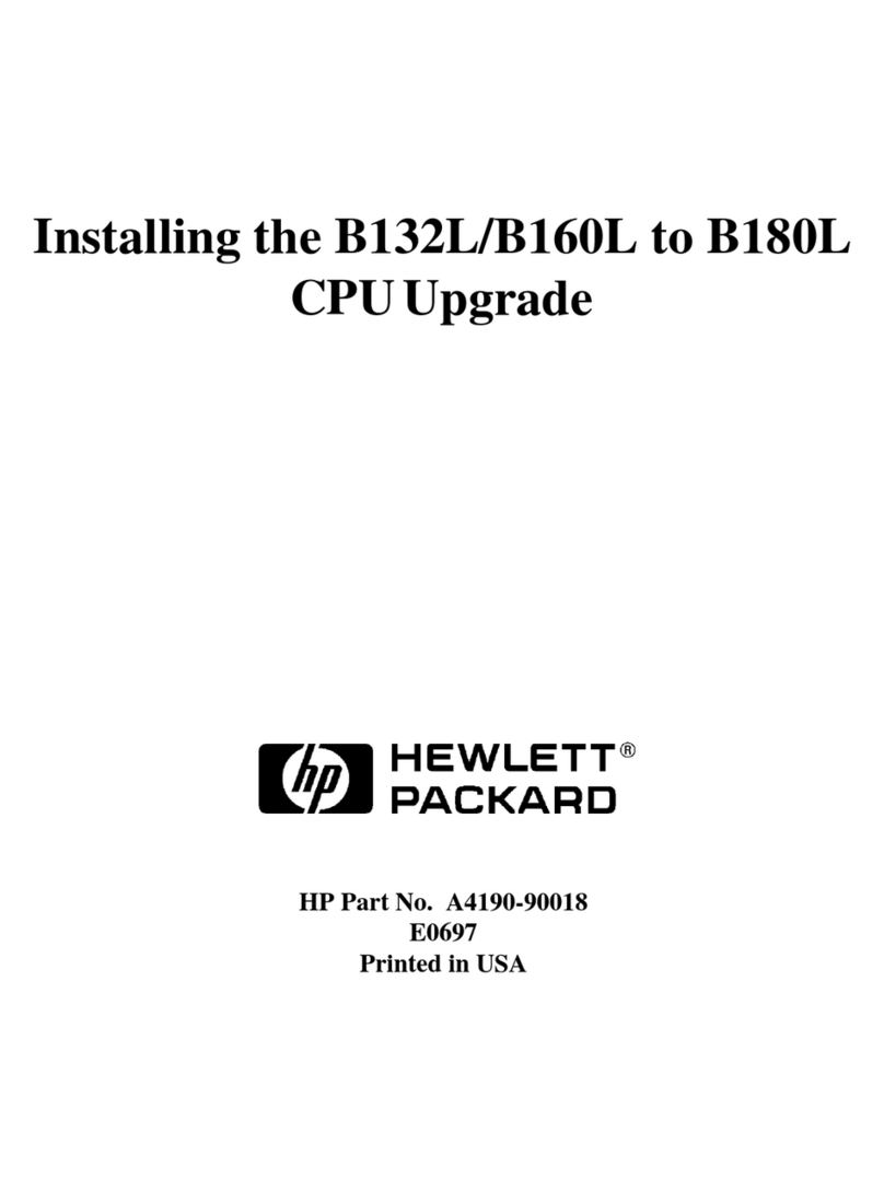 HP B132L+ Quick start guide