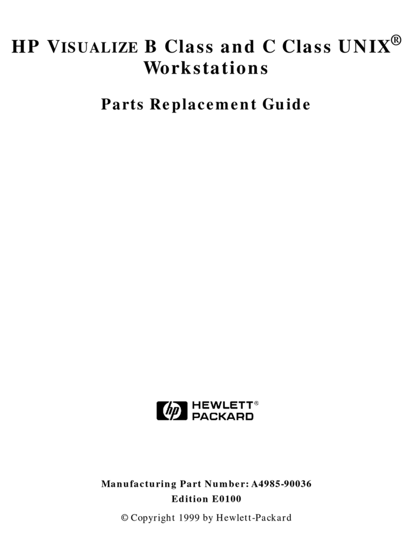 HP Visualize b1000 Manual