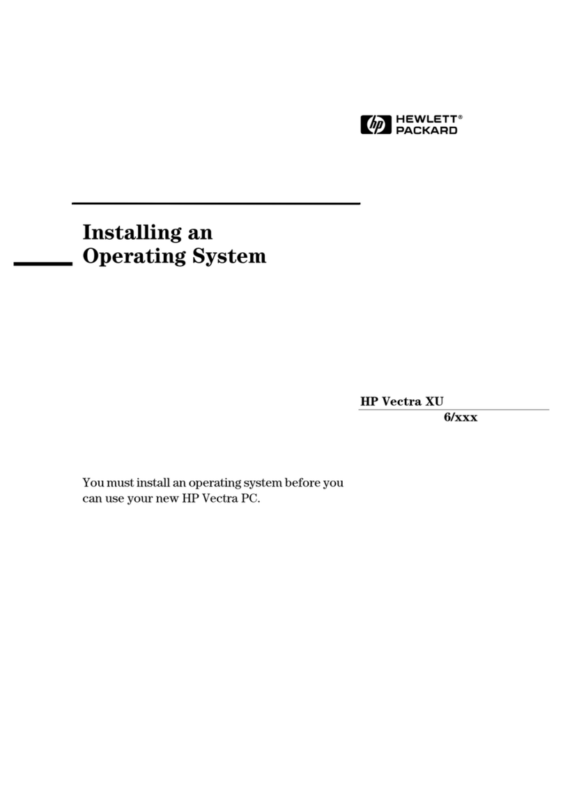 HP Vectra XU6 install guide