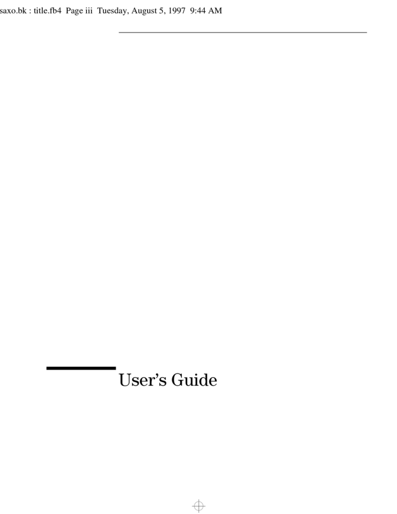 HP Vectra VE5 4 User manual