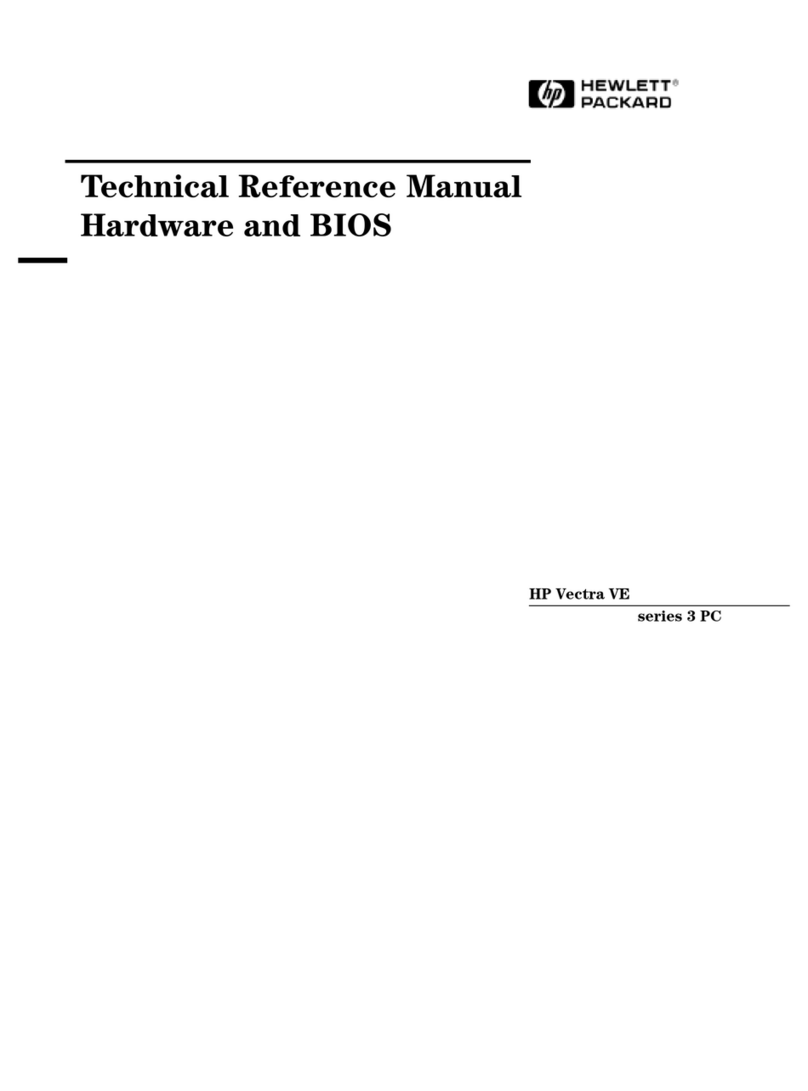 HP Vectra VE5 3 Product manual